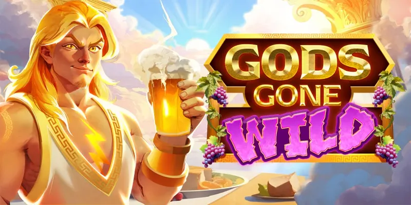 Enter the Divine Chaos of Gods Gone Wild Slot Today